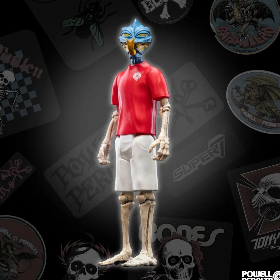 Powell Peralta - Steve Caballero Dragon (Animal Chin) ReAction 3.75" Action Figure (Wave 5)