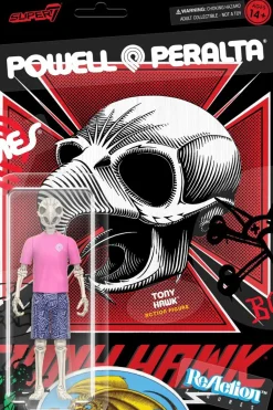 Powell Peralta - Tony Hawk (Mt. Trashmore '85) ReAction 3.75" Action Figure (Wave 5)