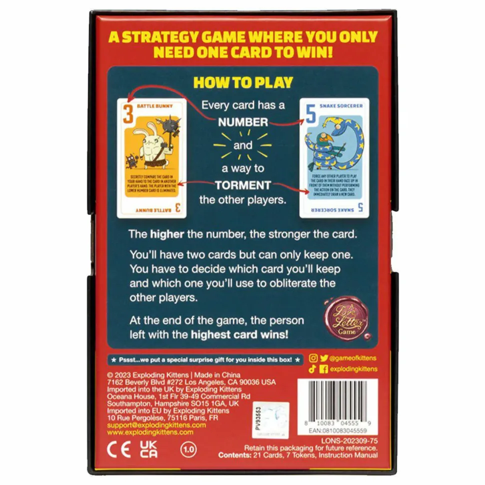 Power Hungry Pets - A Party Game by Exploding Kittens Card Game