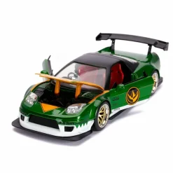 Power Rangers - Green Ranger with 2002 Honda NSX Type-R Japan Spec Hollywood Rides 1/24th Scale Die-Cast Vehicle Replica