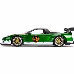 Power Rangers - Green Ranger with 2002 Honda NSX Type-R Japan Spec Hollywood Rides 1/24th Scale Die-Cast Vehicle Replica