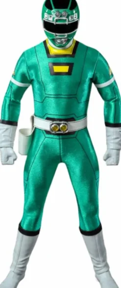 Power Rangers Turbo - Green Turbo FigZero 1/6th Scale Action Figure