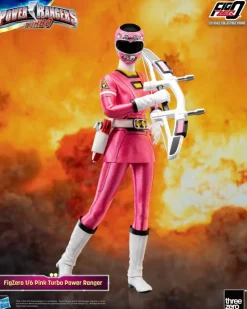 Power Rangers Turbo - Pink Turbo FigZero 1/6th Scale Action Figure