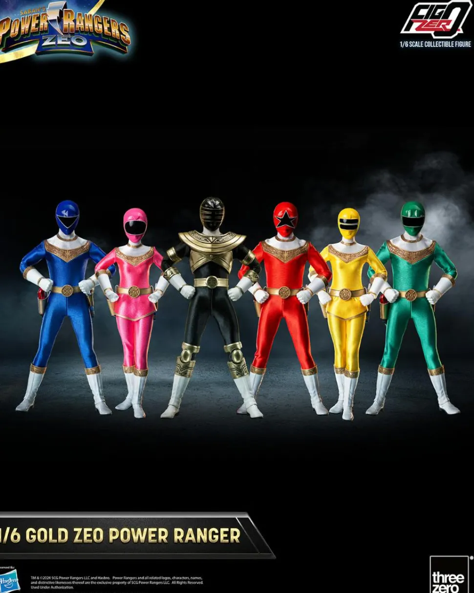Power Rangers Zeo - Gold Ranger FigZero 1/6th Scale Action Figure