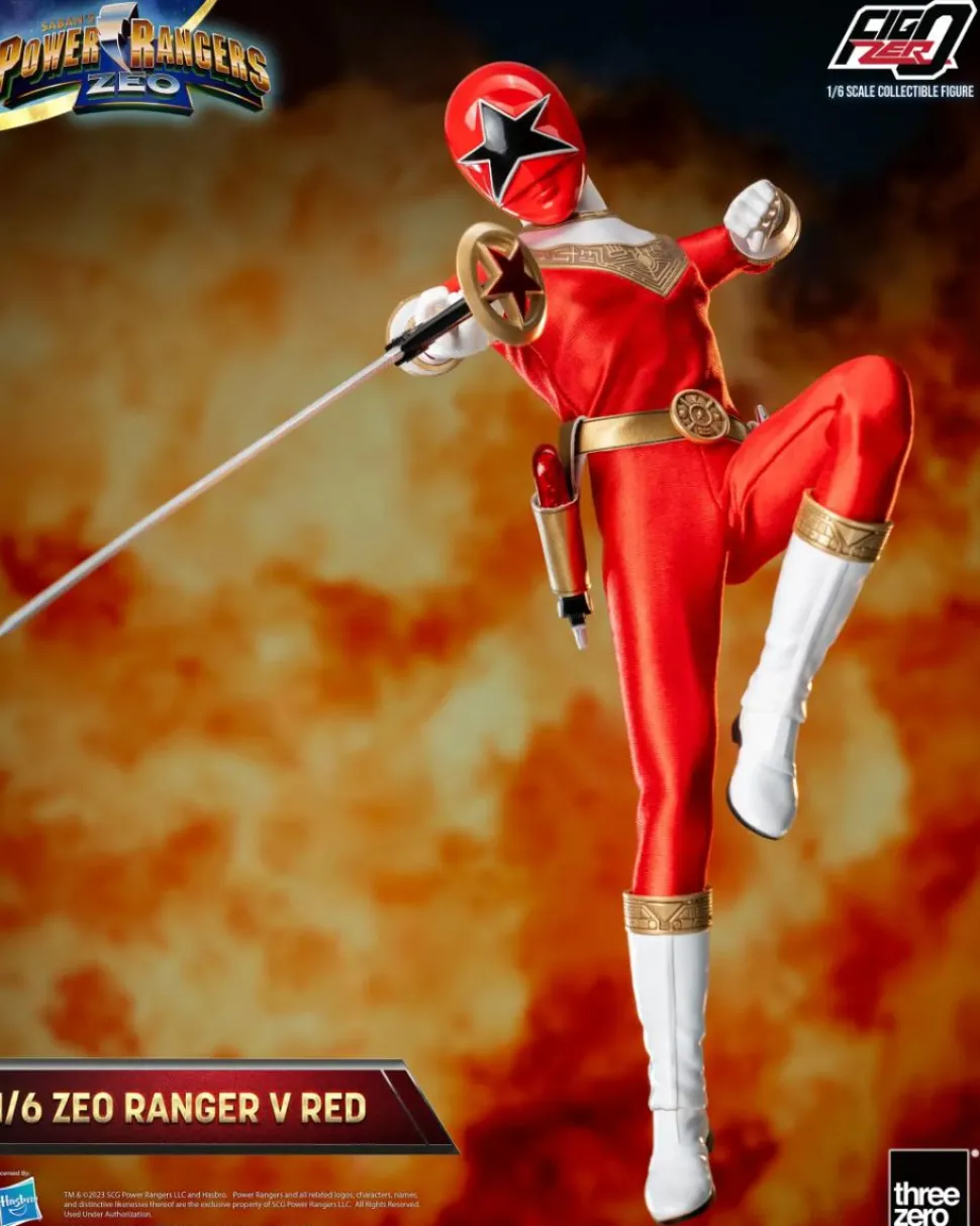 Power Rangers Zeo - Ranger V Red FigZero 1/6th Scale Action Figure