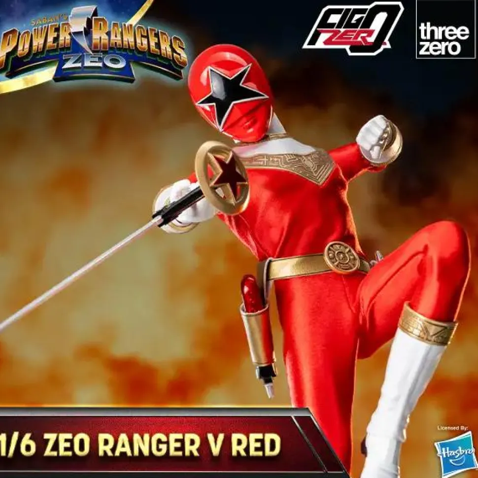 Power Rangers Zeo - Ranger V Red FigZero 1/6th Scale Action Figure
