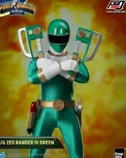 Power Rangers Zeo - Ranger IV Green FigZero 1/6th Scale Action Figure