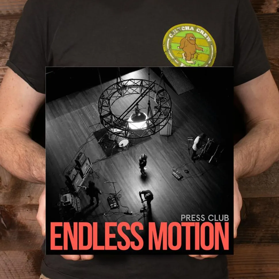Press Club - Endless Motion LP Vinyl Record (Transparent Clear Coloured Vinyl)