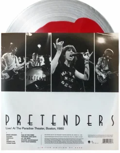 Pretenders - Live! At The Paradise Theater, Boston, 1980 LP Vinyl Record (2020 Record Store Day Exclusive Clear with Red Circle Vinyl)