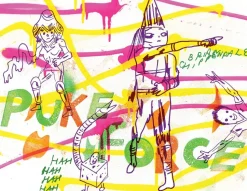 Puke Force by Brian Chippendale Hardcover Book