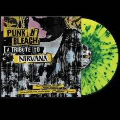 Punk N' Bleach - A Tribute To Nirvana LP Vinyl Record (Green Splatter Coloured Vinyl)