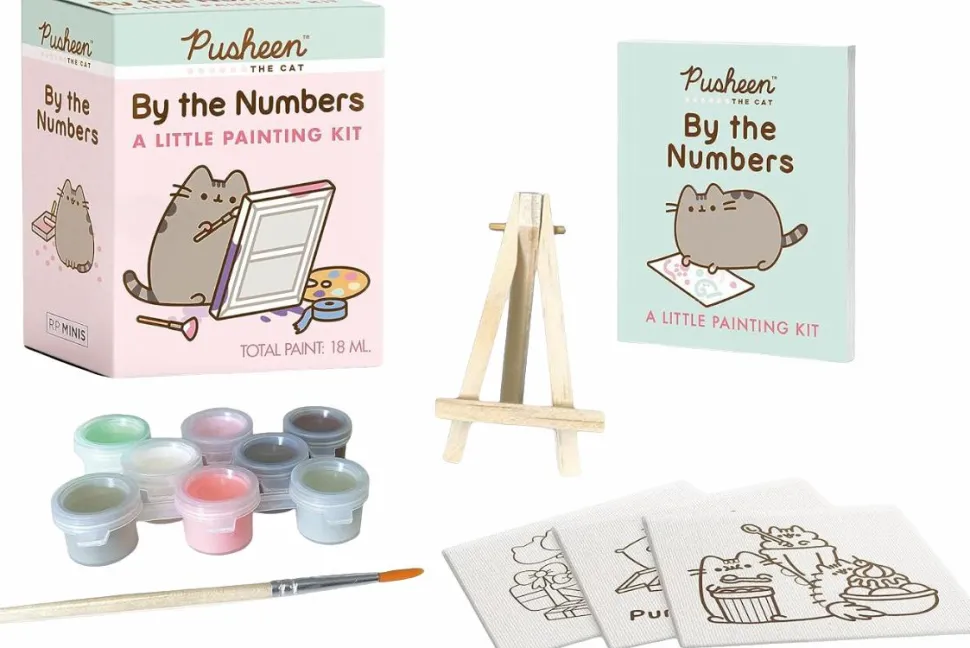 Pusheen - By the Numbers: A Little Painting Kit
