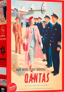 Qantas - Super Service 1000 Piece Jigsaw Puzzle