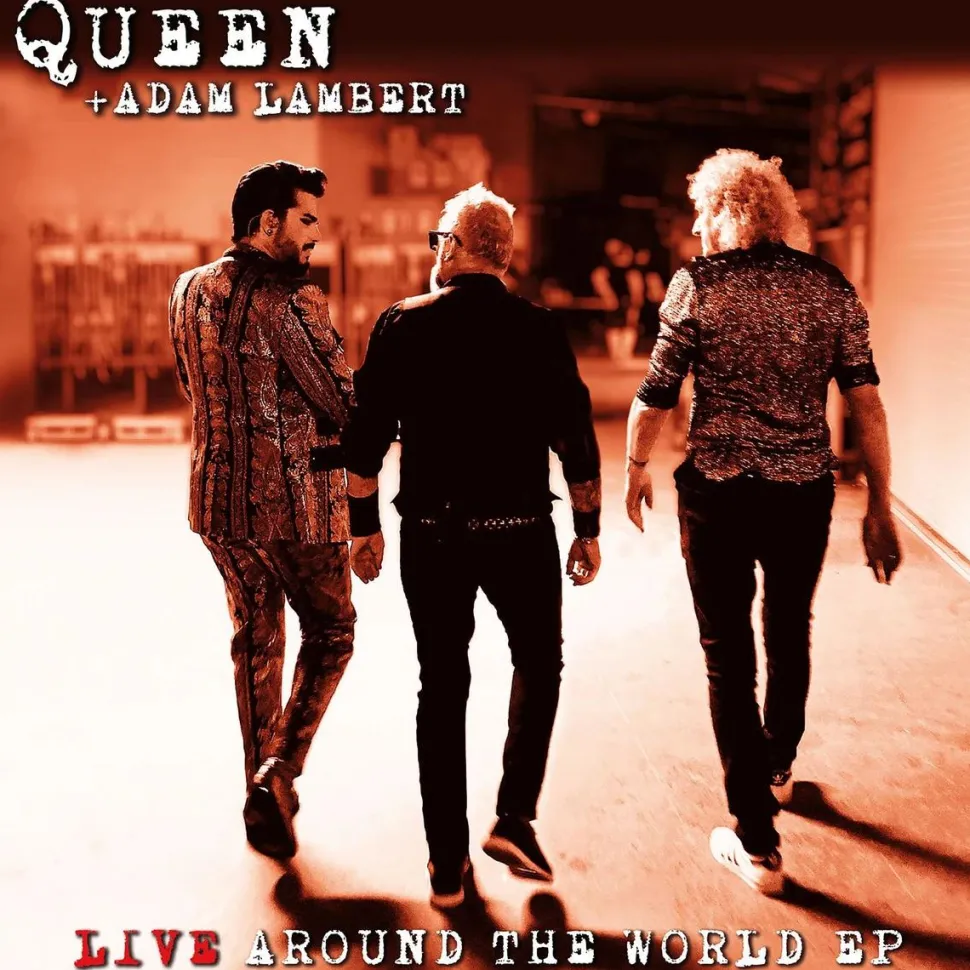 Queen + Adam Lambert - Live Around the World EP Vinyl Record (2021 Record Store Day Exclusive)