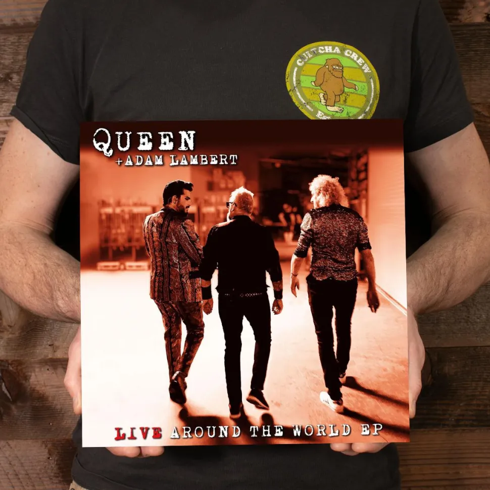 Queen + Adam Lambert - Live Around the World EP Vinyl Record (2021 Record Store Day Exclusive)