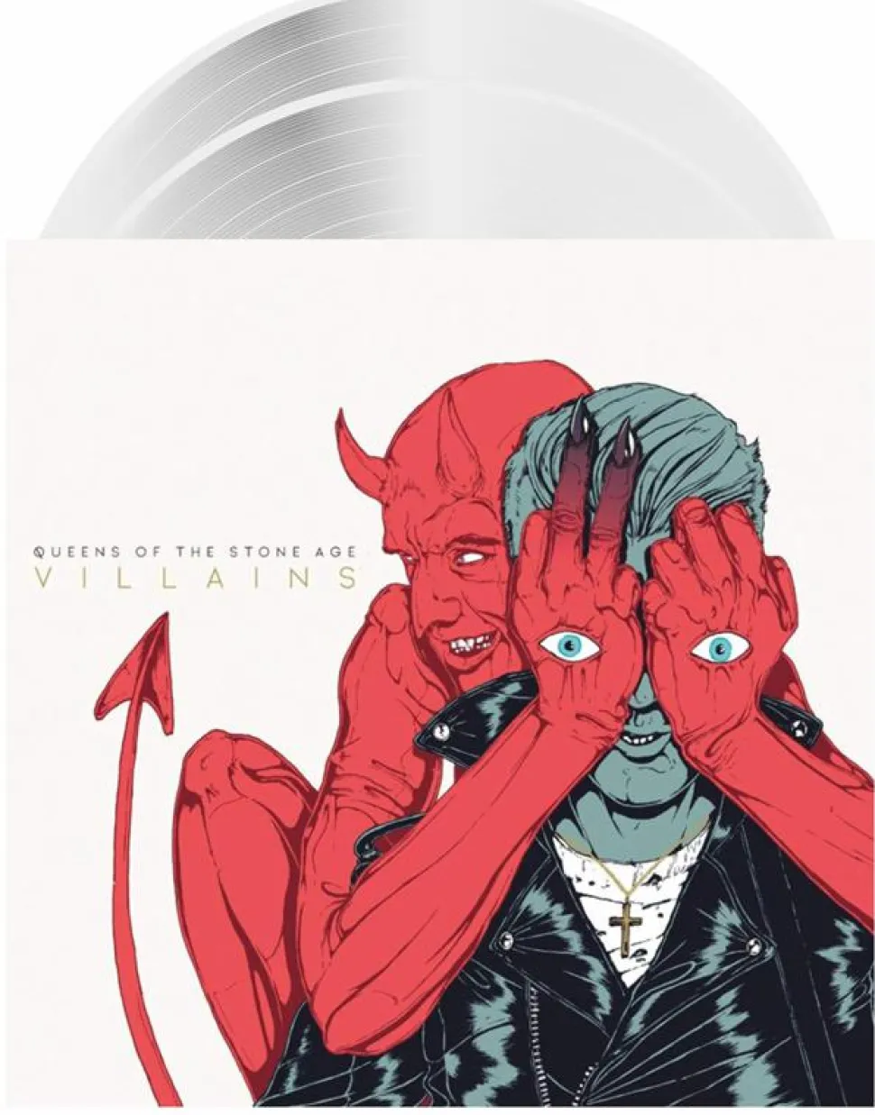 Queens of the Stone Age - Villains 5th Anniversary 2xLP Vinyl Record (Opaque White Vinyl)
