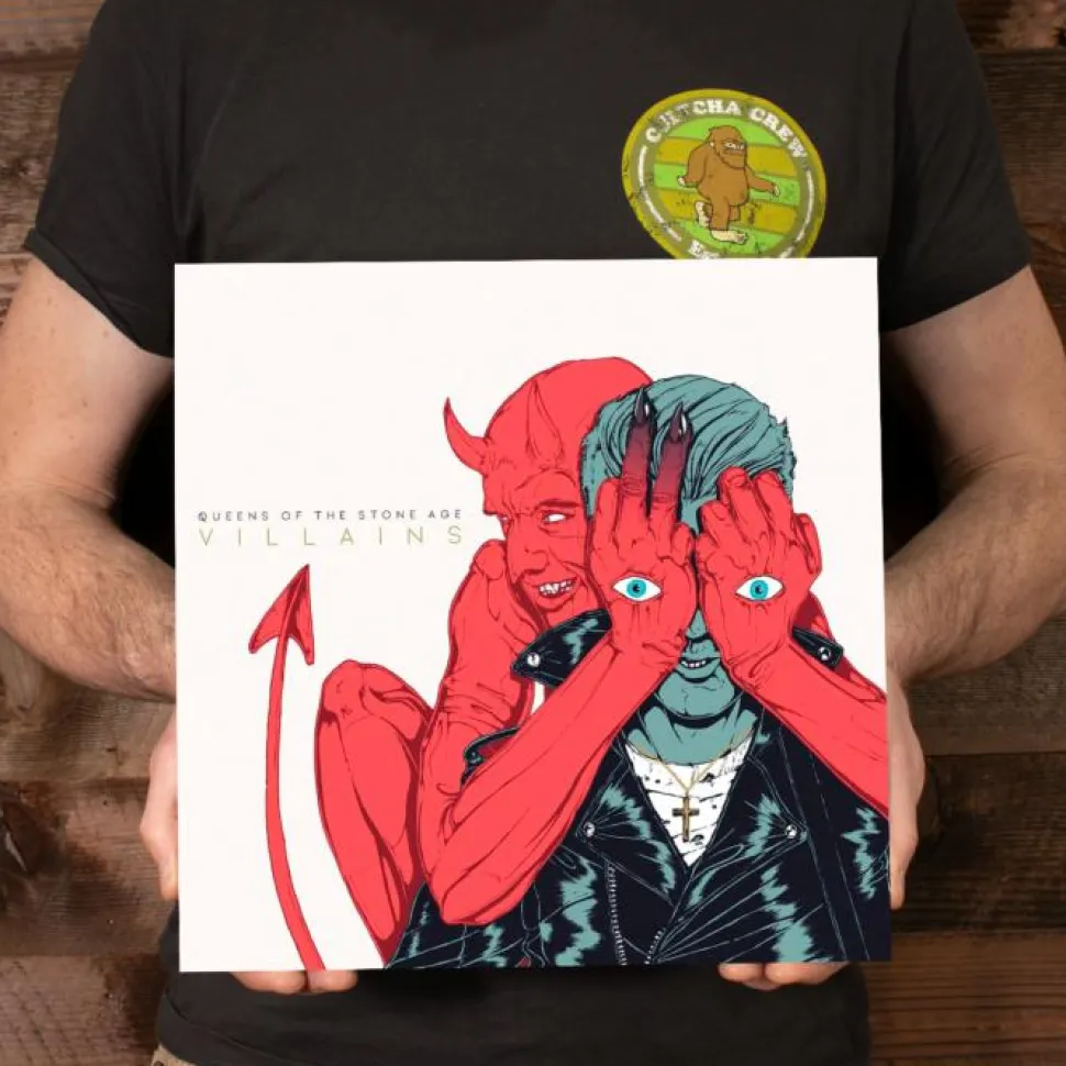 Queens of the Stone Age - Villains 5th Anniversary 2xLP Vinyl Record (Opaque White Vinyl)