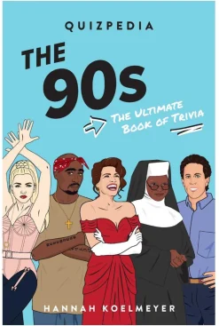 Quizpedia - The 90s: The Ultimate Book of Trivia Paperback Book