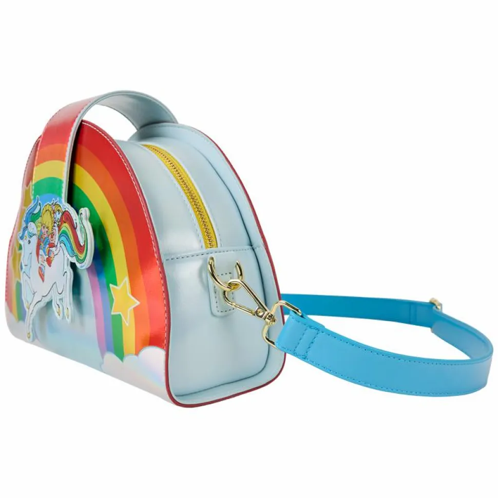 Rainbow Brite - Rainbow Brite & Starlite Light Up 7" Faux Leather Crossbody Bag