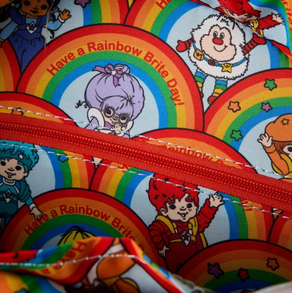 Rainbow Brite - Rainbow Brite & Starlite Light Up 7" Faux Leather Crossbody Bag