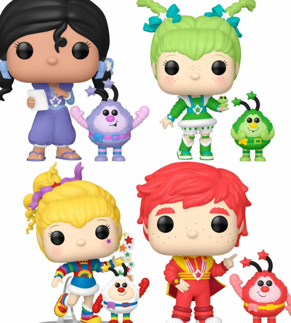 Rainbow Brite - The Color Kids Pop! Vinyl Figure Bundle (Set of 4)