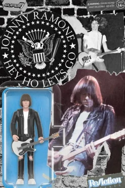 Ramones - Johnny Ramone (White Shirt) ReAction 3.75" Action Figure