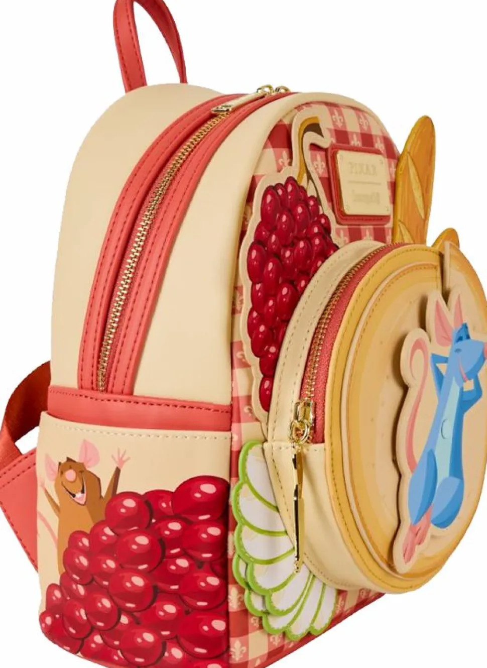 Ratatouille - Remy Grape & Strawberry Scented 10" Faux Leather Mini Backpack