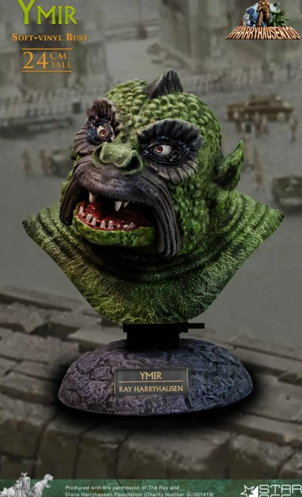 Ray Harryhausen - Ymir Vinyl 9" Bust