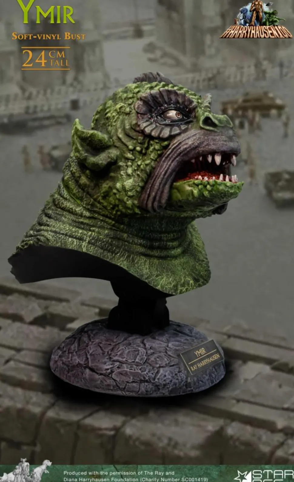 Ray Harryhausen - Ymir Vinyl 9" Bust
