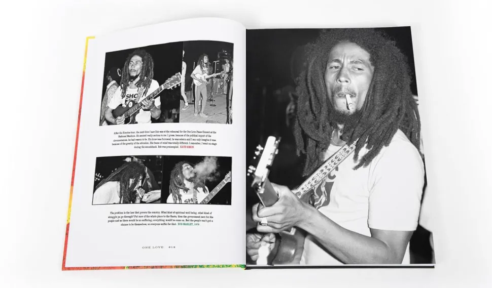 Rebel Music: Bob Marley & Roots Reggae: Photographs by Kate Simon Hardcover Book