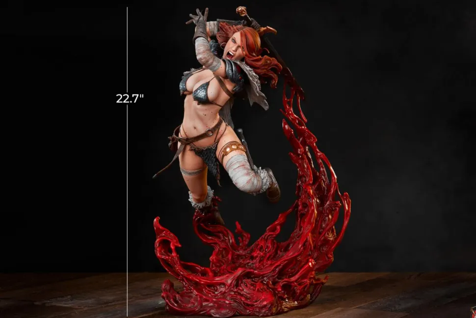 Red Sonja - A Savage Sword Premium Format Statue