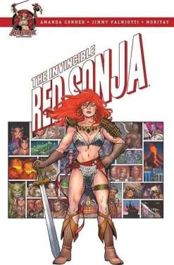 Red Sonja - The Invincible Red Sonja Hardcover Book