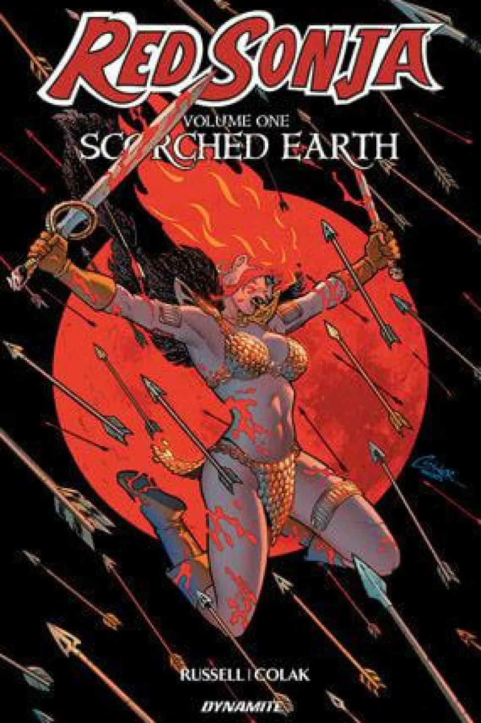 Red Sonja - Volume 01 Scorched Earth Trade Paperback Book