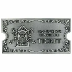 Resident Evil 4 - Exclusive Upgrade Ticket Limited Edition Metal Replica