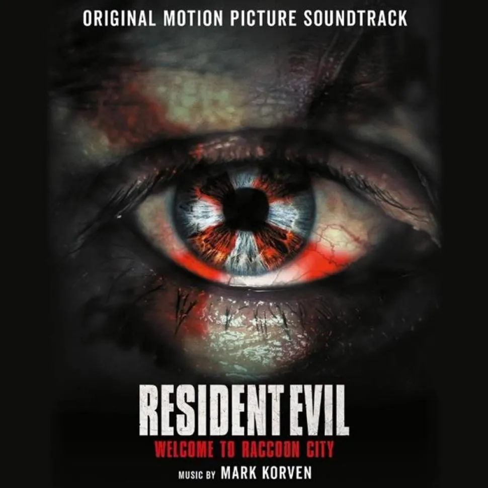 Resident Evil: Welcome to Raccoon City - Original Motion Picture Soundtrack by Mark Korven 2xLP Vinyl Record (Translucent Red Coloured Vinyl)