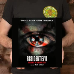 Resident Evil: Welcome to Raccoon City - Original Motion Picture Soundtrack by Mark Korven 2xLP Vinyl Record (Translucent Red Coloured Vinyl)