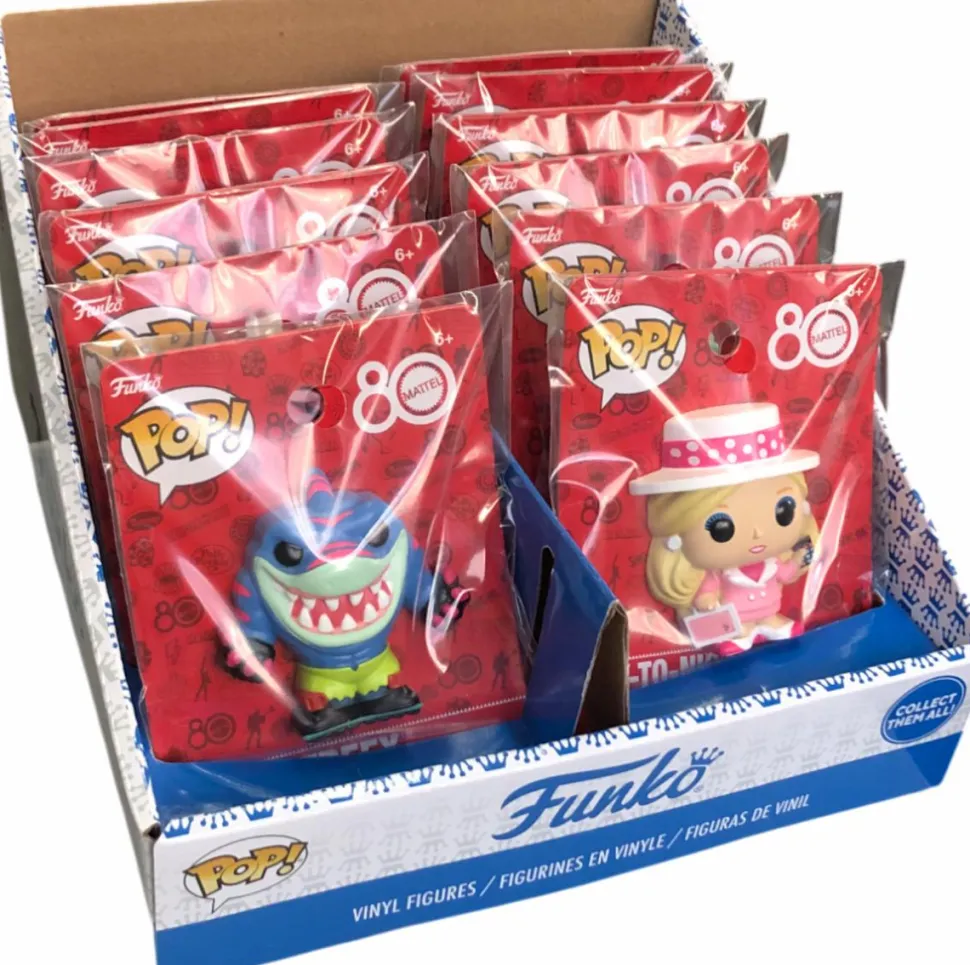 Retro Toys: Mattel - Pop! Pin Vinyl Figure (Display of 12)