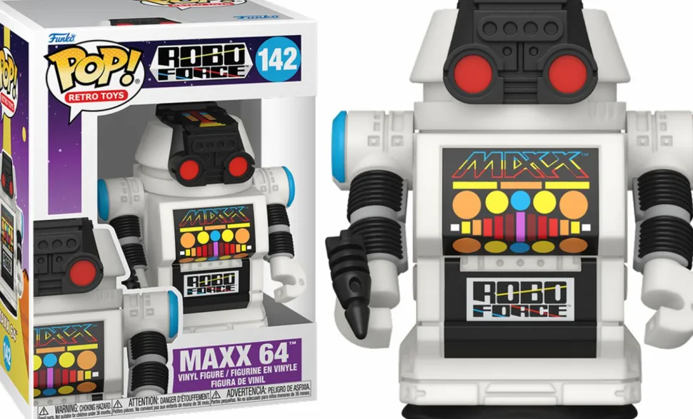 Retro Toys: RoboForce - Maxx 64 Pop! Vinyl Figure