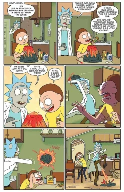 Rick and Morty - Book Four Deluxe Edition Hardcover Book