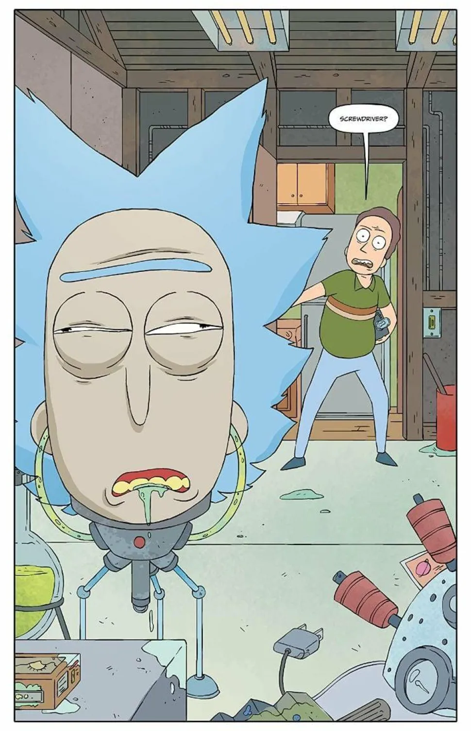 Rick and Morty - Book Two Deluxe Edition Hardcover Book (INT SALES ONLY)