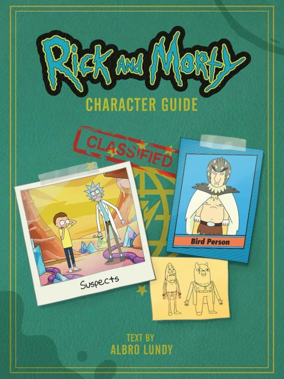 Rick and Morty - Character Guide Hardcover Book