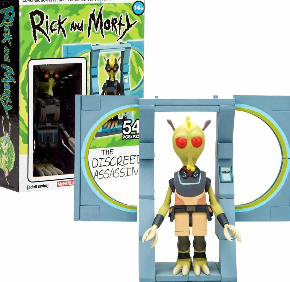 Rick and Morty - The Discreet Assassin Construction Set (54 Pieces)
