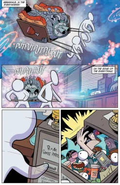 Rick and Morty - The Space Shake Saga Part 01 Trade Paperback Book