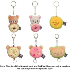 Rilakkuma - Series 01 Bakery Deli Blind Box Plush Keychain (Single Unit)