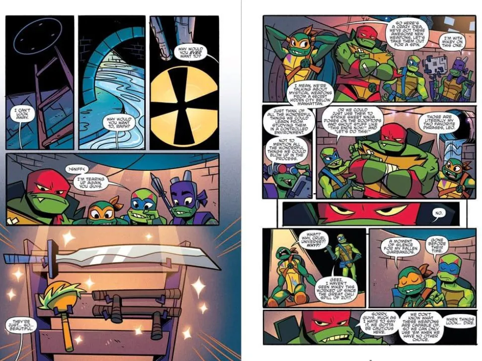Rise of the Teenage Mutant Ninja Turtles (2018) - The Complete Adventures Paperback Book