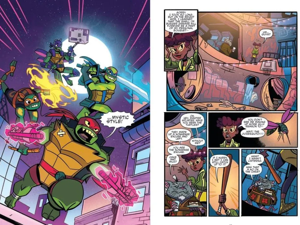 Rise of the Teenage Mutant Ninja Turtles (2018) - The Complete Adventures Paperback Book