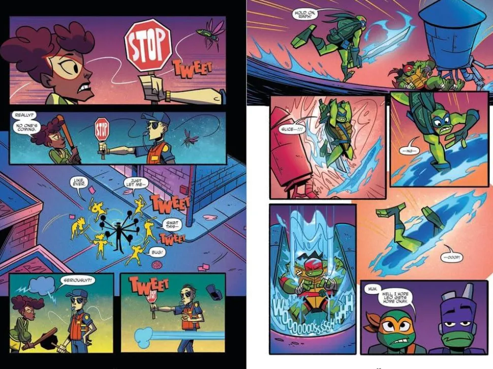 Rise of the Teenage Mutant Ninja Turtles (2018) - The Complete Adventures Paperback Book