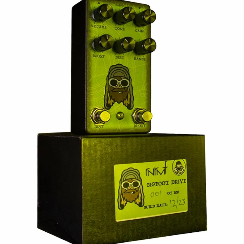 rnrmf x Popcultcha Records - Bigfoot Drive Guitar Pedal (Popcultcha Exclusive)