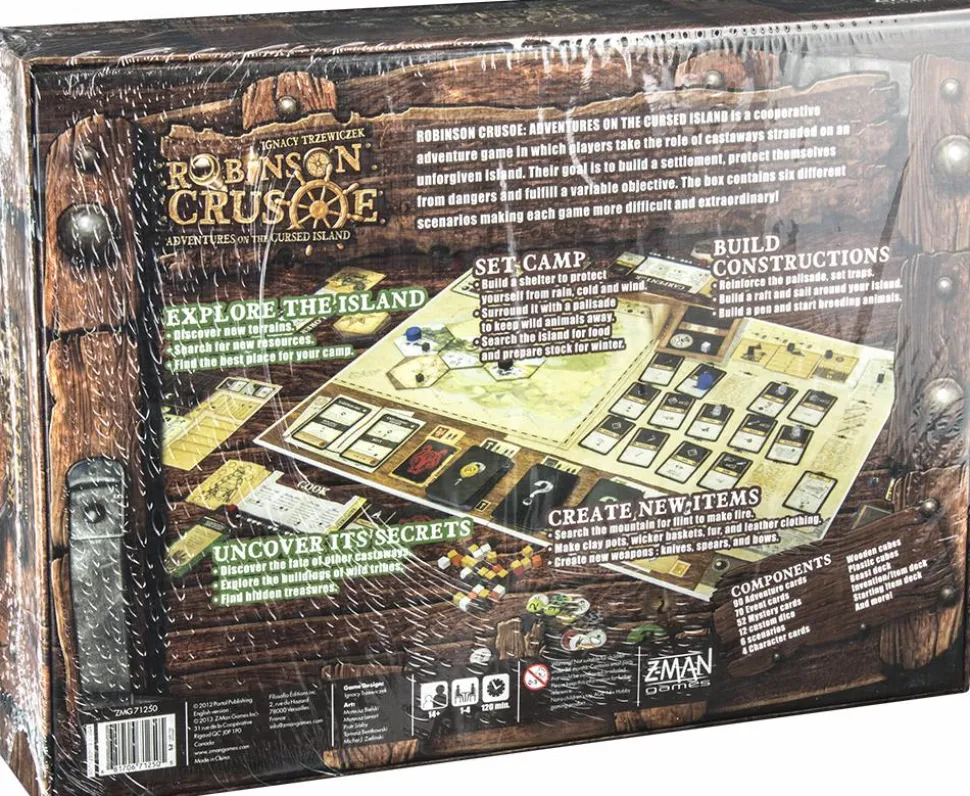 Robinson Crusoe - Adventures on the Cursed Island Board Game