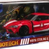 Robotech - Miriya Sterling & 2020 Toyota Supra Anime Hollywood Rides 1/24th Scale Die-Cast Vehicle Replica